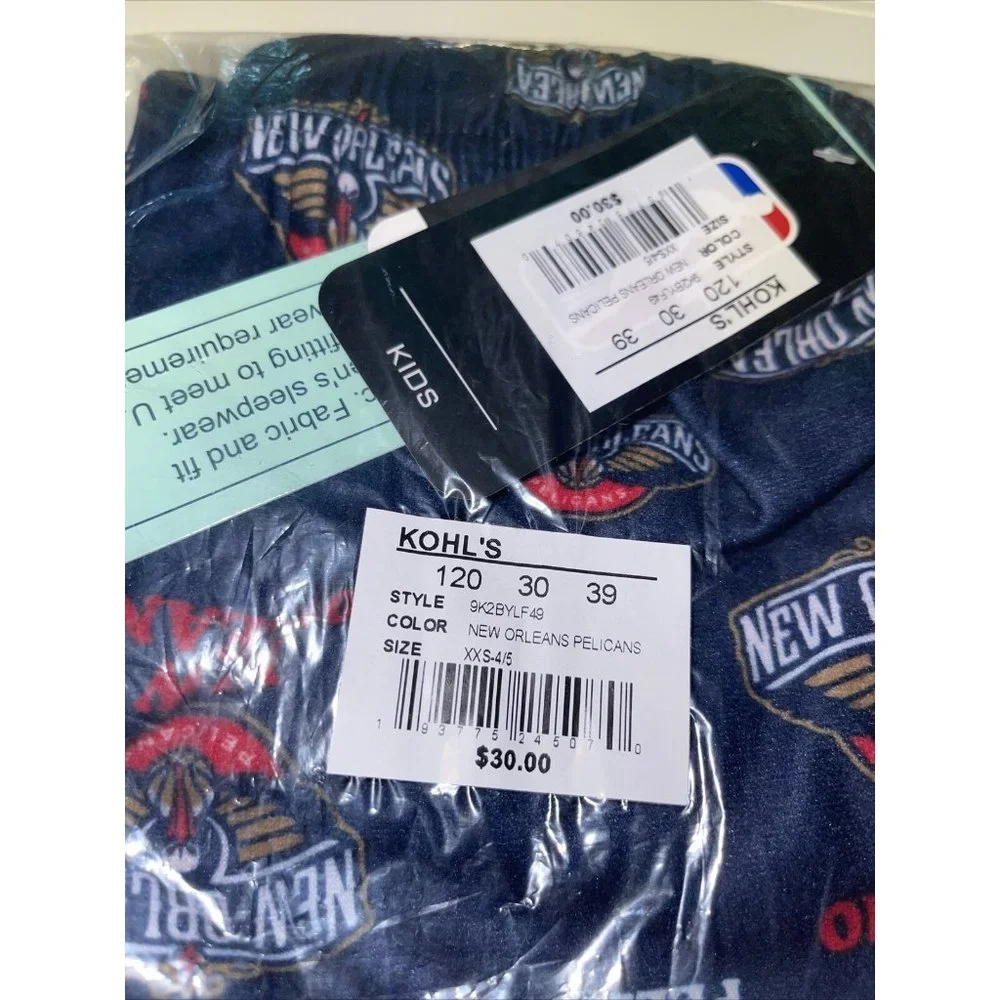 Little Boy's 4-5 New Orleans Pelicans NBA Lounge Pants